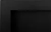 A close-up view of a black, matte-textured bio-fireplace. Anteprima dell’immagine prodotto