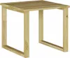 vidaXL Stůl přírodní 40 x 40 x 36 cm Impregnované Náhled obrázku produktu 1