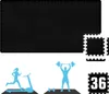 36x Fitness Bodenschutzmatte - 30x30 EVA Matte Sport Produktbild-Vorschau 1
