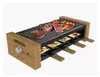 Cecotec Cheese&Grill 8200 Wood Black, 8 osôb, Oceľ, Drevo, Náhľad obrázku produktu 6