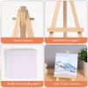 10 Stück Mini Leinwand mit Staffelei, Mini Staffelei Set, Produktbild-Vorschau 3