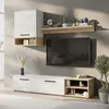 Ravio Wohnwand Vento 180 cm Modernes Wohnzimmer Set TV Produktbild-Vorschau 1