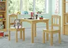 Kindersitzgruppe in weiß oder Holzfarbe Massiv mit Tisch Produktbild-Vorschau 4