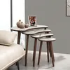 Skye Decor, kvalitný stôl s vkladacími stolíkmi (4 diely), Náhľad obrázku produktu 3