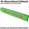 TE-Trend 2m Zollstock Gravur Meterstab Metermaß Produktbild-Vorschau 3