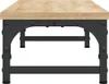 vidaXL Support d'écran Chêne Sonoma 85x23x15,5 cm Matériau Voir les images du produit 5