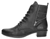 Rieker Damen Stiefelette cool rockig Schafteinsatz mit Produktbild-Vorschau 11