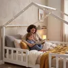 Letto per bambini 'Treviolo' in look casa con protezione Anteprima dell’immagine prodotto 6
