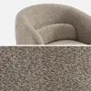 sweeek - 360°-Drehsessel mit Stoffbezug - Beige Produktbild-Vorschau 2