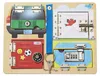 Melissa & Doug Lock And Latch Board, Mehrfarbig, Sperrholz, Produktbild-Vorschau 3