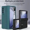 Hülle für Samsung Galaxy Z Fold 5 Scharnierschutz Hartes PC Produktbild-Vorschau 5