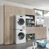 Garderobenschrank 1-türig Eiche MIAMI-43, B/H/T ca. Produktbild-Vorschau 4