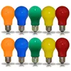10er Set farbige LED Leuchtmittel Birnenform 3W = 25W E27 Produktbild-Vorschau 6