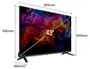Televisore Kiano Elegance da 43 pollici (108 cm), Anteprima dell’immagine prodotto 7