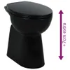 WC Senza Brida 7 cm Altezza Extra Chiusura Rallentata Anteprima dell’immagine prodotto 8