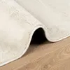 vidaXL Teppich OVIEDO Kurzflor Beige 240x240 cm Produktbild-Vorschau 6