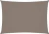 vidaXL Voile d'ombrage Oxford rectangulaire 3,5x4,5 m Taupe Voir les images du produit 13