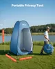 VEVOR Pop Up Duschzelt (1219 x 1219 x 2134 mm) Wasserfestes Produktbild-Vorschau 2