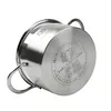Kochtopf aus Edelstahl 18/10 mit Glasdeckel – 2,6L, Ø 18 Produktbild-Vorschau 4