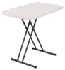 Lifetime Kunststoff Klapptisch Weiß 49x76x53  cm Produktbild-Vorschau 1