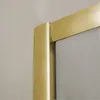 Box doccia 80x120 oro spazzolato cristallo temperato ante Anteprima dell’immagine prodotto 6