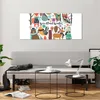 Bilder auf glas - Winter Baum Wald Tiere - 120x50cm - Produktbild-Vorschau 6