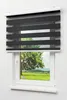 Lysel Outlet Doppelrollo mit Blende Schwarz, (B x H) 90cm x Produktbild-Vorschau 5