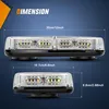 Luce di emergenza da 30 cm con 48 LED, 12 V-24 V, luce di Anteprima dell’immagine prodotto 2