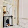 YZNAHRE Treppenschutzgitter mit katzenklappe Ohne Bohren Produktbild-Vorschau 6