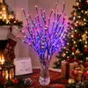 3er Set LED Weihnachtsdeko Lichtzweige, Bunte Produktbild-Vorschau 1