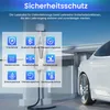 Junsun Typ 2 EV Ladegerät Moblie Wallbox 11kW mit APP 6m Produktbild-Vorschau 3