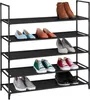 Relaxdays XL Schuhregal Stecksystem, 5 Ebenen, für 20 Paar Produktbild-Vorschau 6