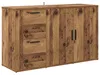 vidaXL Dressoir, gerecycled hout, 100 x 33 x 59,5 cm, Productafbeelding-voorbeeld 2