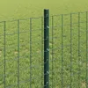 vidaXL Plotový sloupek 11 ks zelený 120 cm ocelový Náhled obrázku produktu 4