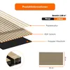 IZODEKOR Akustikpaneele 120x60 cm Natürlich 4er Set Produktbild-Vorschau 4