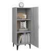 vidaXL Příborník Grey Sonoma 34,5x34x90 cm výrobek ze dřeva Náhled obrázku produktu 4