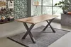 Esstisch Baumkante Akazie naturfarben 260 x 100 cm Vintage Produktbild-Vorschau 2