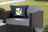 MuchoWow® Outdoor Kissen - Pflanze - Blätter - Rahmen - Produktbild-Vorschau 5