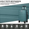 Handgepäckkoffer Koffer Hartschale Leicht Reisekoffer ABS Produktbild-Vorschau 5