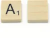 100 Holz-Buchstaben 20x18x5mm Holz Alphabet Buchstaben Produktbild-Vorschau 2