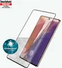 A screen protector is shown diagonally over a smartphone. Anteprima dell’immagine prodotto