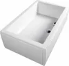 A white bathtub on a white background. Anteprima dell’immagine prodotto