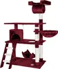 tectake® Marcel drapak 141 cm ze schodkami, sznurkiem do Podgląd zdjęcia produktu 1