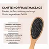 PARSA Beauty haarborstel van natuurrubber met afgeronde Productafbeelding-voorbeeld 5