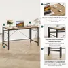 Dripex Klappschreibtisch 110 x 50 cm Faltbarer Produktbild-Vorschau 4