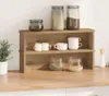 vidaXL Étagères de cuisine Empilables 2 pcs. Chêne Artisan Voir les images du produit 8