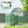 Outsunny Gewächshaus, 180 x 180 x 200 cm Foliengewächshaus Produktbild-Vorschau 6