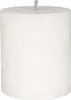 Stearin Stumpenkerze - weiß 75x64mm Produktbild-Vorschau 1