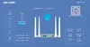 WiFi domáci smerovač SIM N300 4G LTE CPE450EU Rýchly a Náhľad obrázku produktu 10
