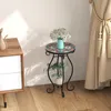 GOPLUS Mosaik Beistelltisch, Ø30cm runder Gartentisch mit Produktbild-Vorschau 2